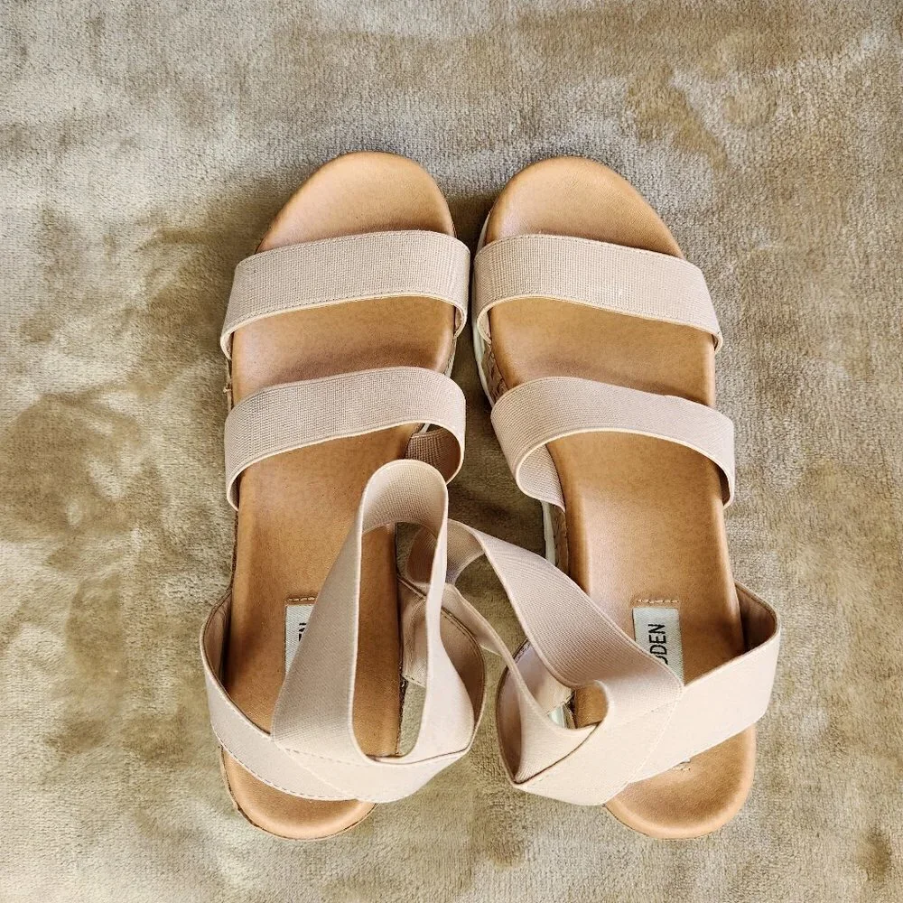 Steve Madden Ankle Strap Platform Wedge